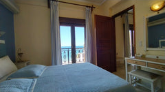 A charming and comfortable Seaview apartment, in PERFECT LOCATION:<br />Chania c Chania, Greece Seaview apartment steps from beach in Chania city Entire serviced apartment vacation rental 50698019