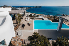 Traditional Cycladic architecture, with soothing colors of white, infused by the Fort Lauderdale, FL Diana Villa Mykonos-The Luxury "Hosting" Entire villa vacation rental 33184458