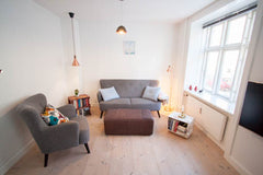 My spacious 80 sqm apartment is situated in Østerbro. It is modern, bright and w Copenhagen, Denmark The perfect base for your Copenhagen adventure Entire rental unit vacation rental 17552019