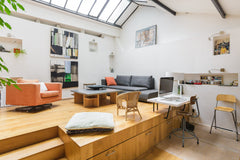 Our apartment is a very pleasant loft, full of light.  With 3 rooms you still ha Paris, France Loft near Canal Saint Martin Entire loft vacation rental 9400384