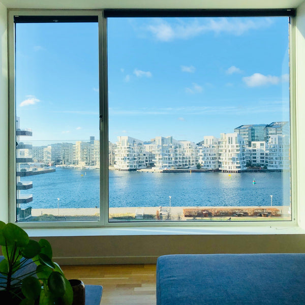 Best view in Copenhagen, modern apartment in Scandinavian design with large balc Copenhagen, Denmark Modern apartment with CPH's amazing harbour view. Entire rental unit vacation rental 32303077