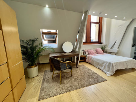 Beautiful spacious bedroom with private bathroom. 6 min from Central Station. 1  Antwerp, Belgium Lovely bedroom near Central Station Private room in condo vacation rental 689681482430933518
