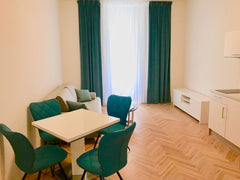 Comfortable and spacious apartment with big windows and a lot of natural light.  Prague, Czechia G'OLD ART Apartment with Balcony Entire rental unit vacation rental 34117015