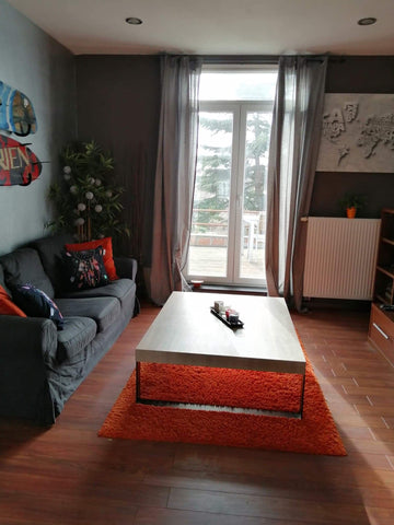 Appartement lumineux sur deux étages comprenant une pièce de vie avec cuisine, s Thuin, Belgium Appartement lumineux à proximité de Bruxelles Entire rental unit vacation rental 42083459