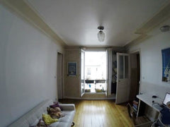 My flat is close to street of Belleville, park of Buttes-Chaumont, district The  Paris, France Two-room apartment peaces with view Entire rental unit vacation rental 16476740