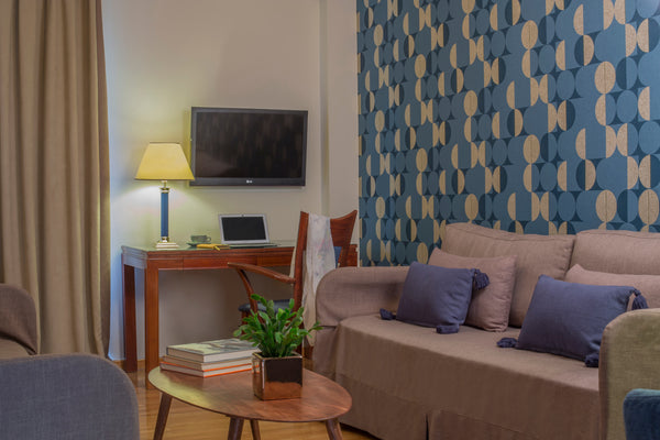 Exquisite 1-bedroom stylish serviced apartment conveniently located in the heart Athens, Greece Superb serviced flat in the heart of Athens w/view Entire serviced apartment vacation rental 22171010