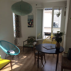As a young parisian couple, we chose this apartment for the atmosphere of the ne Paris, France Cute and shiny flat (42m²-2p) Entire rental unit vacation rental 7373736