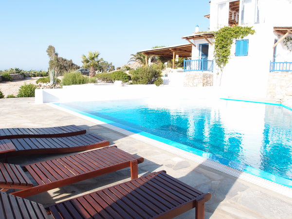 Comfortable house of 65 square meters, overlooking the sea and swimming pool in  Míkonos, Greece Holiday House With Pool Entire condo vacation rental 7480804