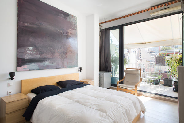 I provide a spacious, sunny studio/loft with a Lycabettus & Acropolis view balco Athens, Greece A loft in the Center of Athens! Entire condo vacation rental 12986397