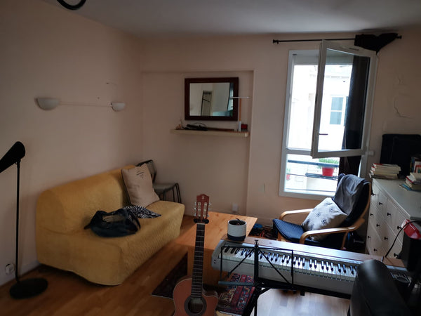 Appartement de 2 à 4 personnes (canapé lit + chambre),  plutôt paisible, lumineu Paris, France Appartement causy au pied de Montmartre Entire rental unit vacation rental 30055230