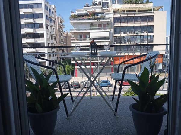 METRO-TRAM-BUS-PORT-AIRPORT CONNECTED.<br />This bright, cozy and airy 68 sqm 10 Athens, Greece Afrodite's apartment (close to Athens city center) Entire rental unit vacation rental 32814533