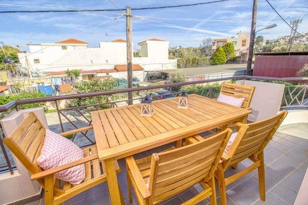 Mirtos Cozy House is a maisonette in the heart of Agia Marina and only 150m from  Mirtos Cozy House Entire home vacation rental 53854100