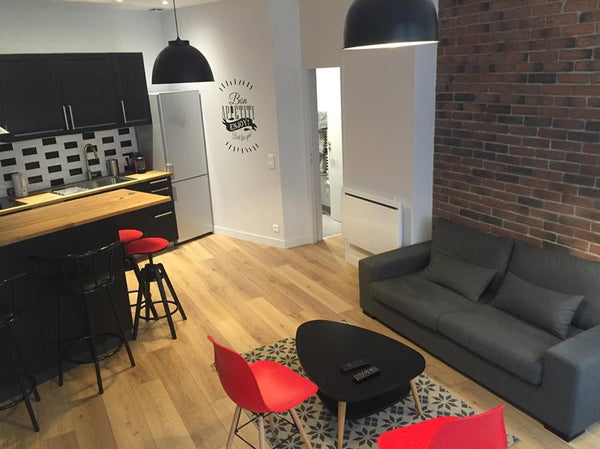 The apartment is on the ground floor, in a nice courtyard of a Haussmanian build Paris, France Brand new cosy apartment in Paris - Bastille Entire rental unit vacation rental 17762411