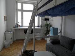 Helles Zimmer mit Stockbett und Couch in 3-Personen WG. Großer Schreibtisch, gem Buenos Aires, Argentina Cosy room in shared flat, close to U2 and U1 Private room in rental unit vacation rental 21778031