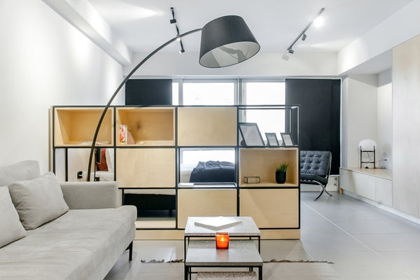 Pull up a minimal, black dining chair for a low-key lunch at this monochrome hid Athens, Greece Soak up Contemporary Cool at a Sleek Ermou Street Abode Entire loft vacation rental 27218910