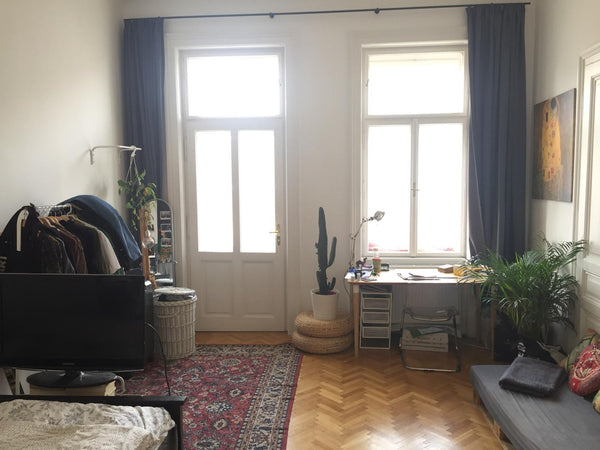 The room is very cozy with a chill area and a double bed – there is also a great Vienna, Austria Cozy room with balcony Private room in rental unit vacation rental 22998188
