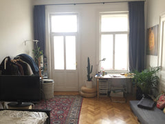 The room is very cozy with a chill area and a double bed – there is also a great Vienna, Austria Cozy room with balcony Private room in rental unit vacation rental 22998188