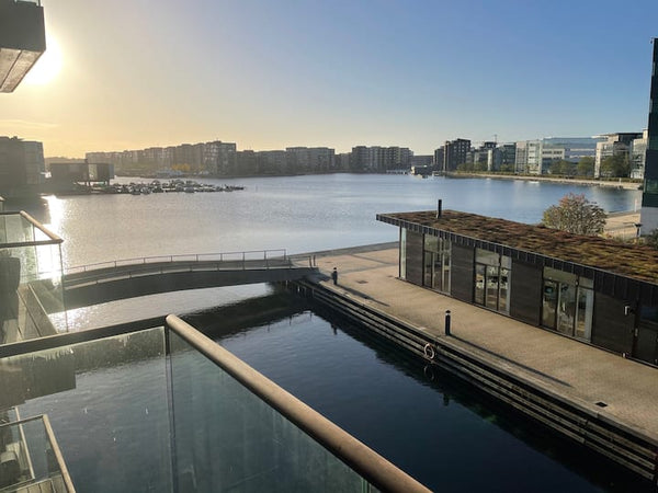 Sunny apartment with balcony with a lovely view over the harbor.<br /><br />The  Copenhagen, Denmark Apartment with a view- Entire condo vacation rental 565214975936739480