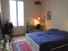 Nice bedroom in a quite big parisian flat, perfectly situated in one of the char Paris, France Nice bedroom in the heart of Paris - Le Marais Private room in rental unit vacation rental 20032976