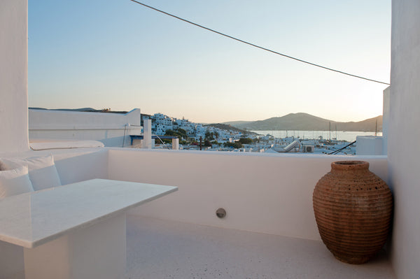 The Cypress house is a charming Cycladic style house with a terrace overviewing  Paris, France The Cypress House Naoussa Cycladic home vacation rental 27692995