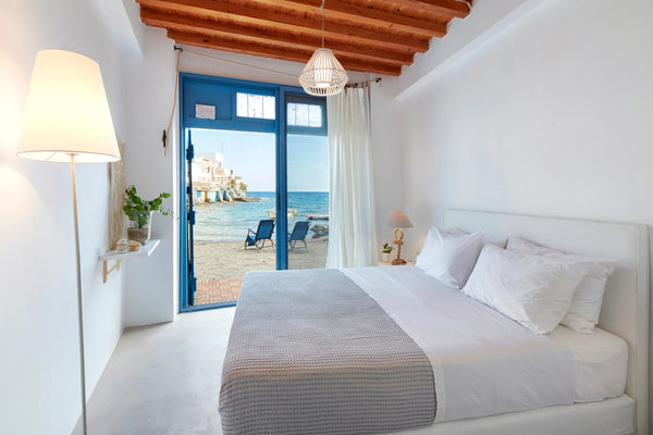 The Elephant Goupa, is a two-person beach house, situated in the picturesque are Greece The Elephant Goupa Beach Private room in houseboat vacation rental 40857385