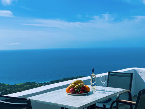 A traditional, stonebuilt Cretan house with breathtaking view to the beach of Ke Greece Artemis traditional house Entire home vacation rental 31202373