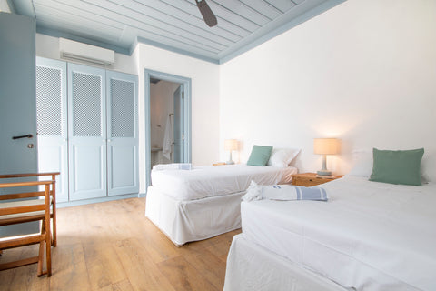 The Jasmine Room looks straight out to the sea. You will love the scent of the j Switzerland Jasmine Room, Anchor House, Symi - Dreamy! Private room in bed and breakfast vacation rental 50223734