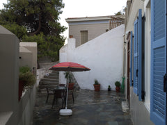 Syros Chroussa. Ground floor apartment 80m2 with courtyard 40 m2, for summer hol Greece Syros Chroussa. Ground floor appartment 80m2 Entire home vacation rental 24733332