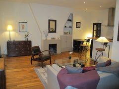 Appartement 44m2 de charme, très calme sur cour, 2° étage, grand séjour  30 m2,  Saint-Gervais-les-Bains, France Coeur Marais 2P charme, 44 m2 Entire rental unit vacation rental 10051216