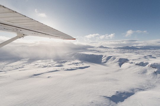 Sightseeing Flight over Vatnajökull Volcanic Eruption Sites  Private Tours and Travel Guide Atlantic Reykjavik CITY Skaftafell Destination Tour