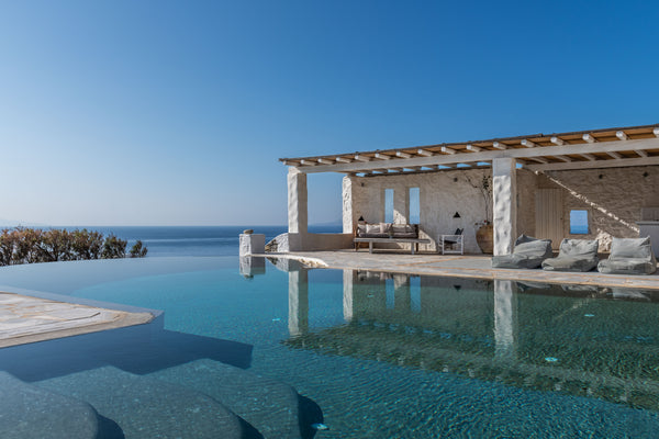 Villa Mykonis Prana boasts a magnificent location, perched on a hillside in the  Athens, Greece VILLA MYKONIS PRANA | Mykonos by Lavillaebella Entire villa vacation rental 46251714