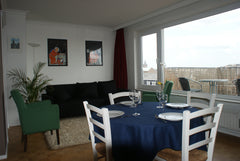 Centrally located two-bedroom rooftop apartment near local transportation, shops Edegem, Belgium sunny rooftop apartment, sleeps 2-5 Entire rental unit vacation rental 636664