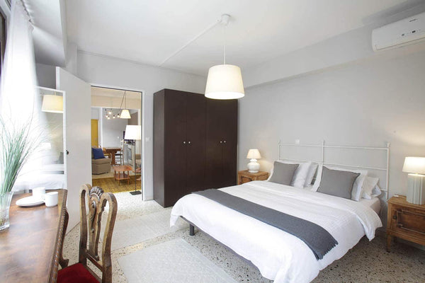 One bedroom apartment with private balcony and shared rooftop terrace. City view Athens, Greece #10 #11 | Psyrri 