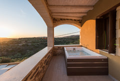 It is a lovely Suite on the floor Lameriana Village. The two windows offer a won Rethimnon, Greece ExclusiveSuite with jacuzzi and private pool Room in boutique hotel vacation rental 6652644