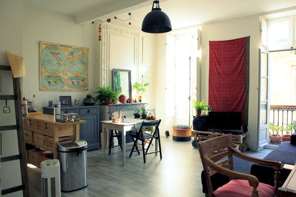 <b>The space</b><br />Our apartment is nicely furnished, in a bohemian chic styl Bordeaux, France Bel appartement central Entire rental unit vacation rental 7982537