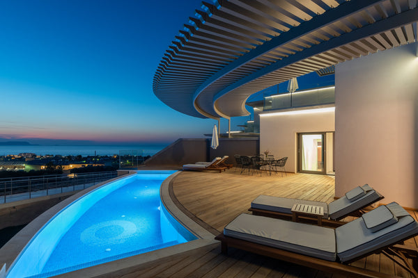 A timeless and luxurious Boutique Resort in Crete’s breathtaking landscape. 11 b  Bliss SeaView Villa with pool | Onira Suite Dreams Room in hotel vacation rental 33131426