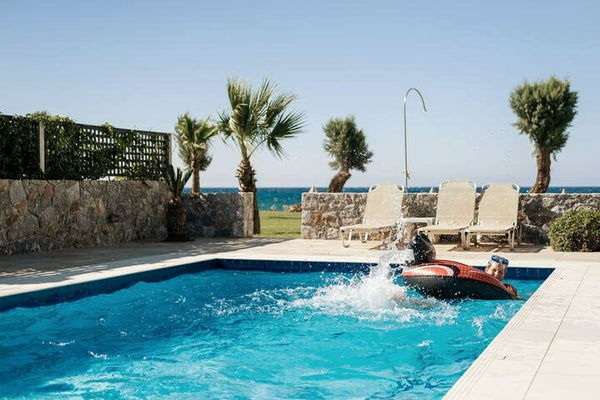 Villa Nefeli is a hidden pearl in Crete just a breath away from the sea. The res Platanias, Greece Seaside villa with private pool Entire villa vacation rental 720038875206742129