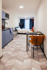 Our single studio with a 140cm bed, ensuite bathroom and fully equiped kitchen o  Single plus studio Room in aparthotel vacation rental 53837637