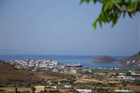 If you see all the shades of the blue of the Greek sky with the blue of the Aege Municipality of Pallini, Greece Cycladic hospitality "Melissari" Cycladic home vacation rental 50835382