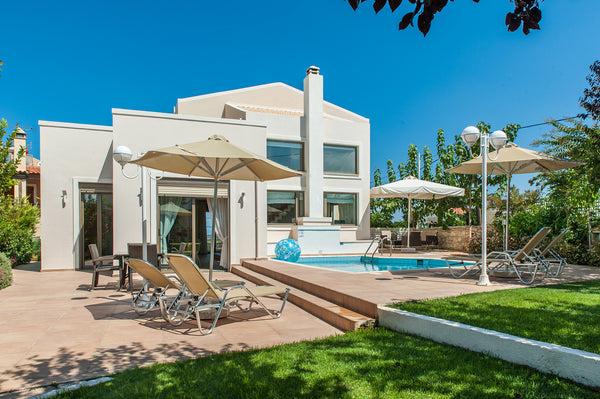 Only a short drive from beautiful sandy beaches and water sports facilities, thi Chania, Greece Family holiday villa in the countryside , sea view Entire villa vacation rental 53245299