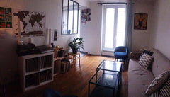 Deux-pièces spacieux et chaleureux, deux lits deux places dont un convertible, l Paris, France Bel appartement arty Trocadero Entire rental unit vacation rental 18385519