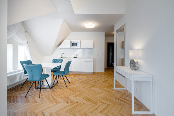 Comfortable and spacious apartment with big windows and a lot of natural light.  Prague, Czechia G'OLD ART Loft Apartment Room in aparthotel vacation rental 34161572