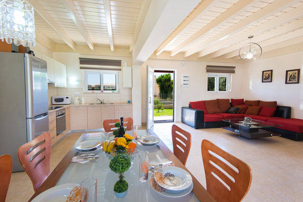 A modern Greek-style houses are only 350m from the beach and with a beautiful vi Rhodes, Greece 2 Bedrooms villa with pool, 300m from the sea (10) Entire home vacation rental 6035470