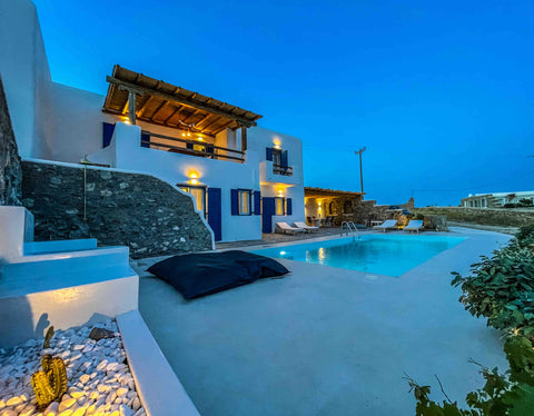 3 bedrooms / 3 bathrooms Enastron villa at Kalafatis area. The ideal choice for  Mikonos, Greece ENASTRON Villa Mykonos with Private Pool Entire villa vacation rental 45630497