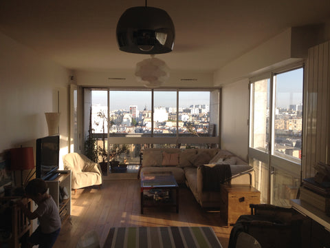 Appt. de 75 m2 + 4m2 de balcon, 1 grande pièce à vivre cuisine-salle à manger-sa Paris, France Appartement familial avec vue sur Paris + parking Entire rental unit vacation rental 7170883