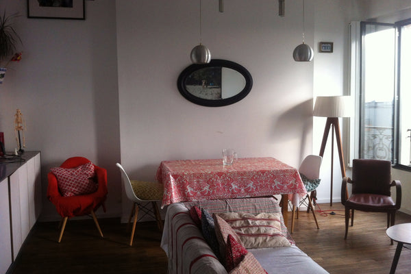 Bel appartement duplex, en triple exposition, très calme et lumineux, dernier ét Paris, France Charmant duplex avec très belle vue sur  Paris Entire rental unit vacation rental 9933274