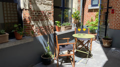 Feel at home in this 17th century house with all contemporary comforts and histo Antwerp, Belgium Apartment with own courtyard in historical centre Entire rental unit vacation rental 27743237