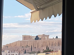 This modern, clean and brightly lit studio is in the center of Athens with less  Greece View of Acropolis from your bed! Entire rental unit vacation rental 12913295
