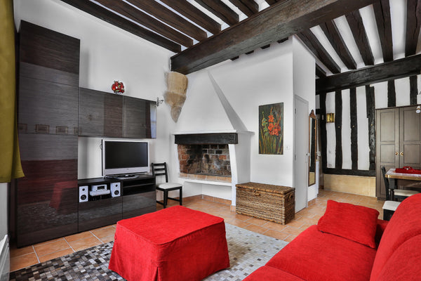 Magnifique studio situé dans une ruelle privative médiévale fermée. Sur cour arb Paris, France Studio de luxe Le Marais Entire rental unit vacation rental 6116495