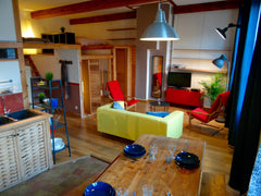 Bienvenue chez nous! Nous vous proposons pour votre séjour à Lyon un appartement Lyon, France Appart. 55m2 proche centre-box privé-Vue Saone Entire loft vacation rental 22112362